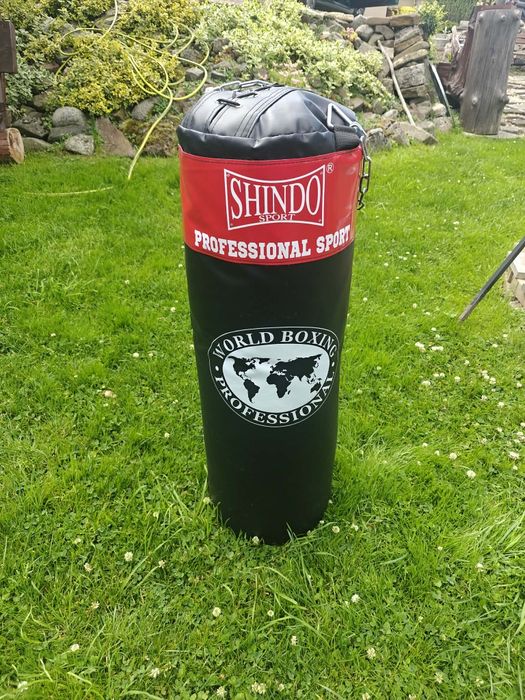 Worek bokserski wypełniony SHINDO-SPORT 90x30 cm