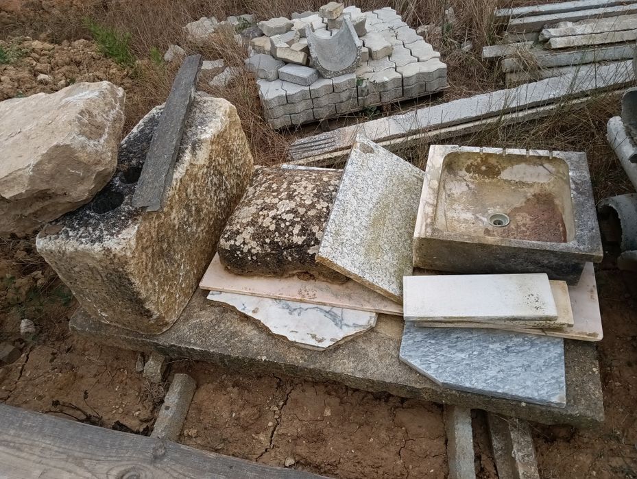 Pedras antigas rústicas