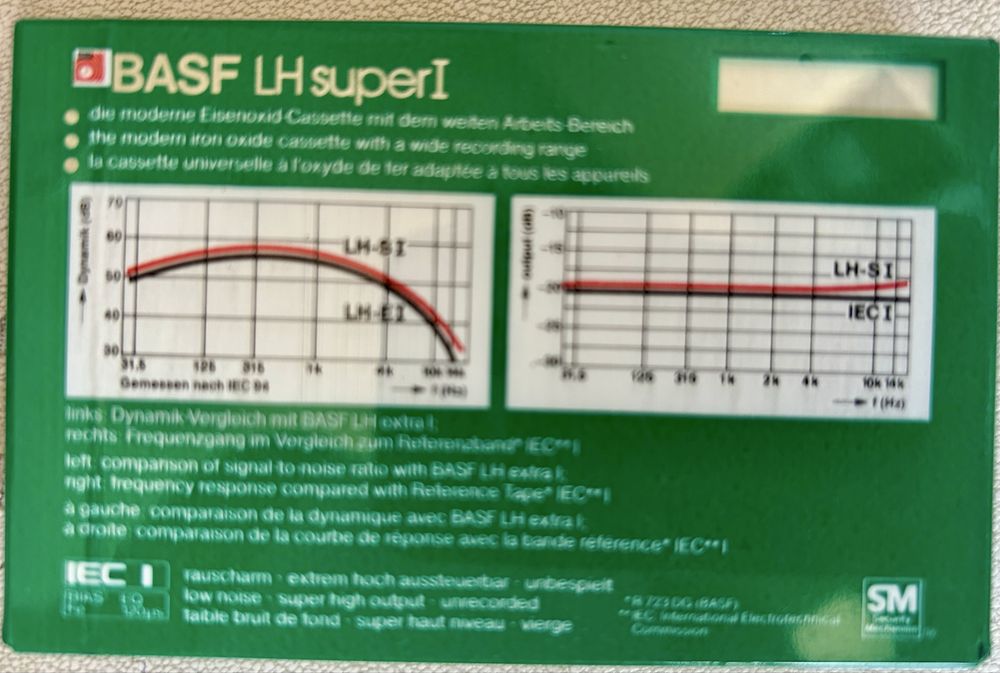 Cassetes musica gravadas e virgem