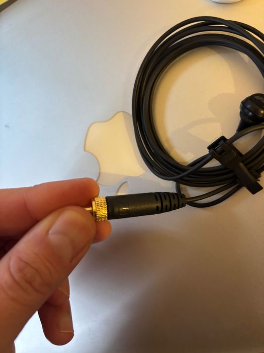 microfone sennheiser lapela