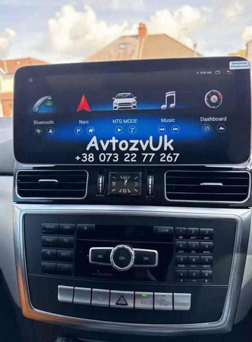 Дисплей Mercedes Benz ML M GL GLS GLE w166 x166 GPS CarPlay Android 16