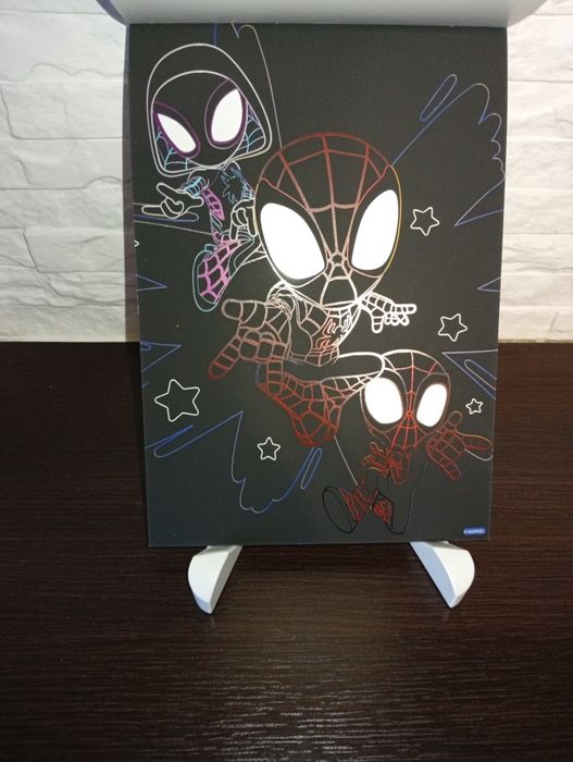 Spidey marvel wydrapywanka zdrapka - 15 kartek