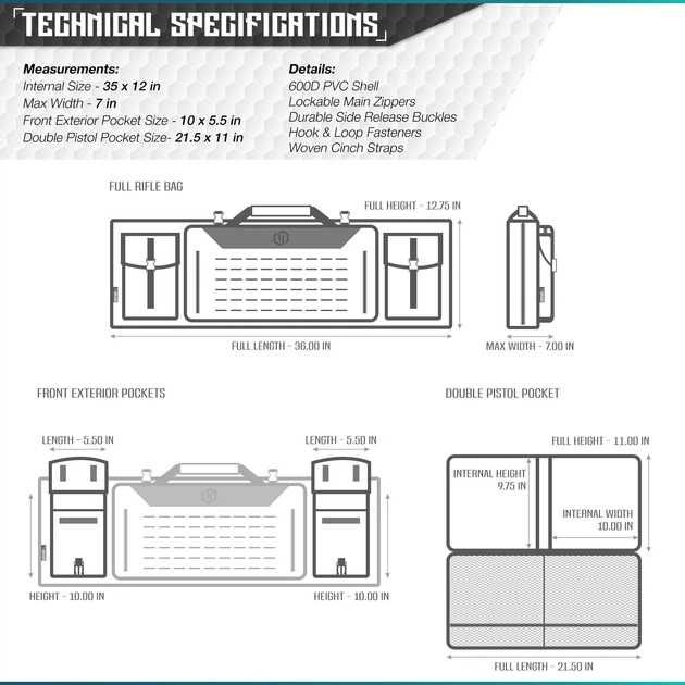 Подвійний чохол для зброї Savior Equipment Urban Warfare FDE 35",41"