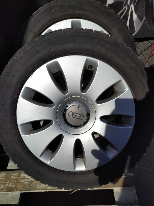 4x koła zimowe R16 5x112 Audi A3 A4 b5 b6 b7 A6 C5 c6 Skoda Vw Seat