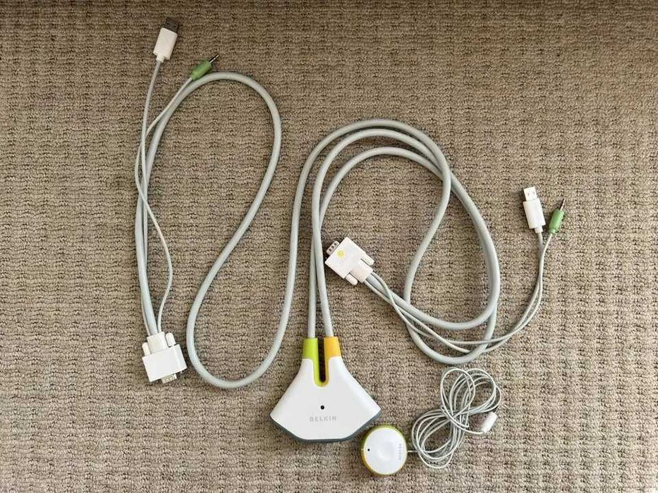 2 KVM switch compact Belkin e Conceptronic