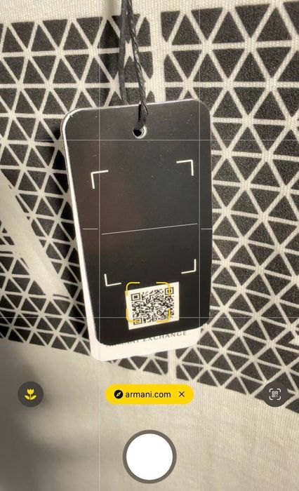 Стильна футболка Armani Exchange White