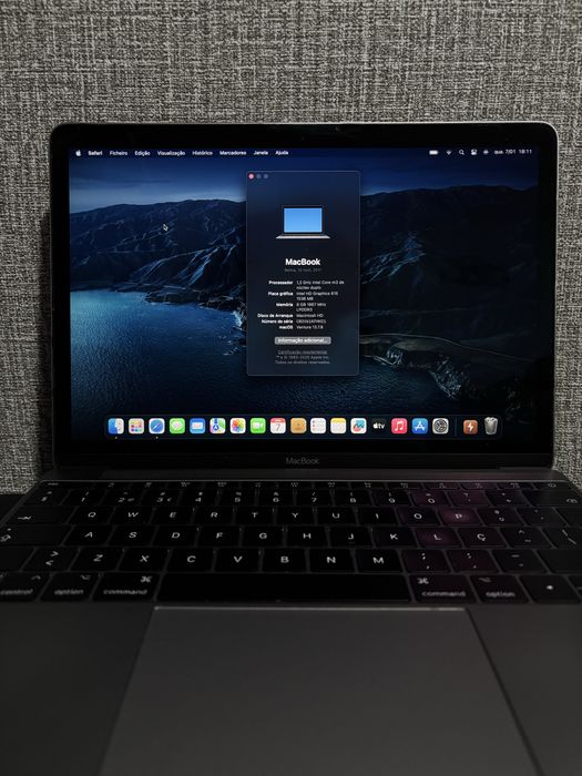 MacBook 12” COMO NOVO | Bateria 100% | 54 Ciclos