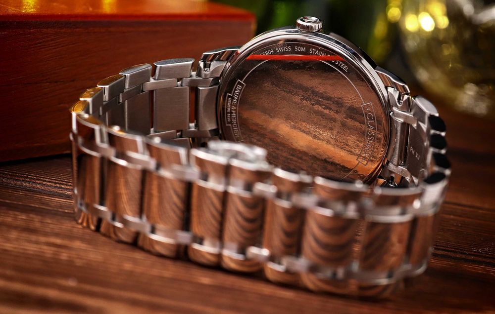 Baume & Mercier M0A10354 Classima 10354 - 40mm Elegancki Zegarek Męski