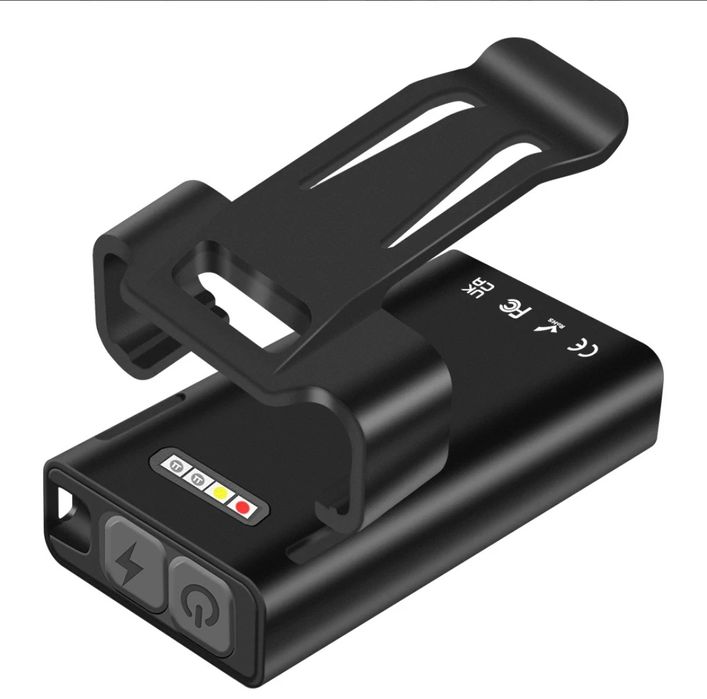 Фонарь наключный Boruit V7,яркость 1100LM,магнит,защита от воды IPX5