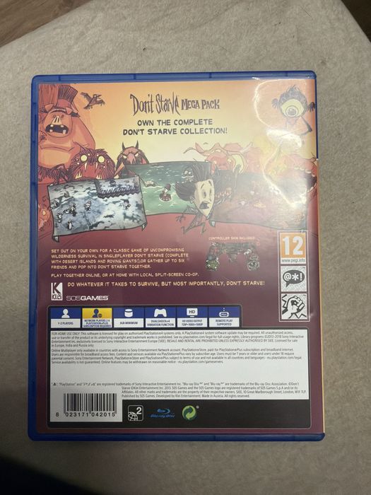 Sprzedam gre don’t starve mega pack ps4  stan bardzo dobry !
