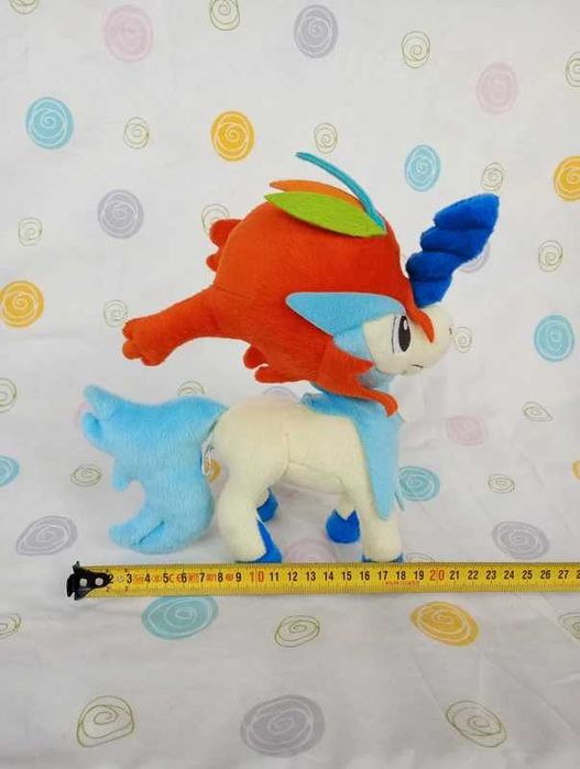 Pokemon peluche do pokémon keldeo resolute forme da takara tomy