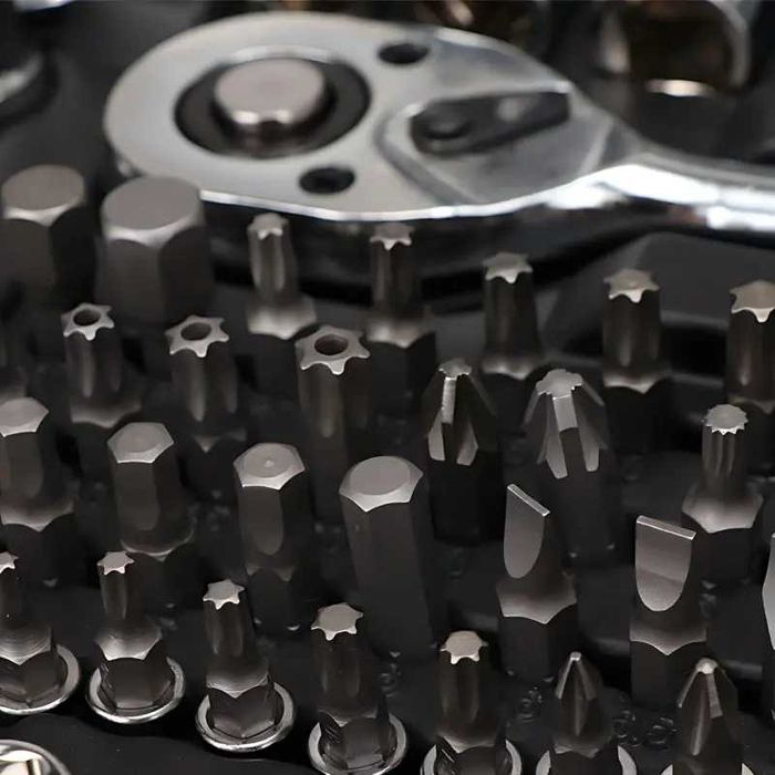 Набір інструментів 216 предметів, комплект набір для ремонту авто