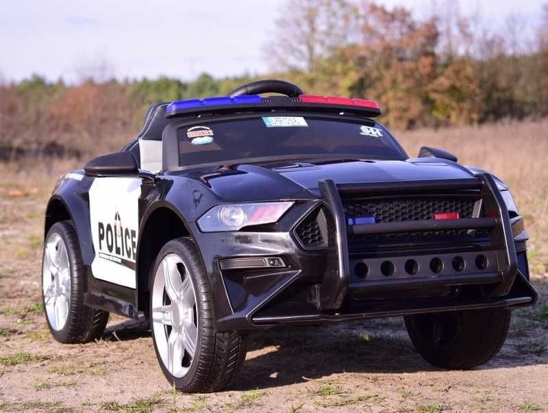BAWIBUS.PL Autko auto na akumulator POLICJA MUSTANG dla dzieci RC