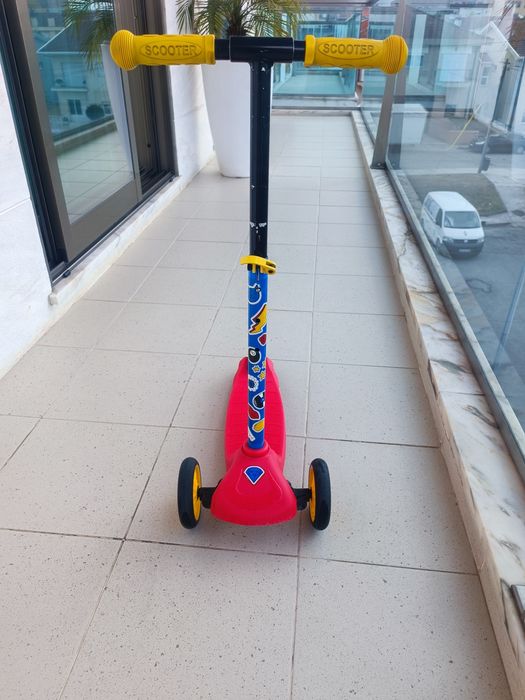 Trotinete criança três rodas
