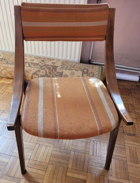 Krzesło "skoczek" vintage PRL