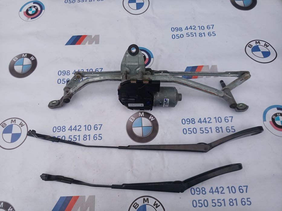 Трапеція двірників склоочисника BMW X3 F25 X4 F26 11-17 трапеция дворников тримач двірника поводок моторчик стеклоочистителя БМВ Ф25 Ф26