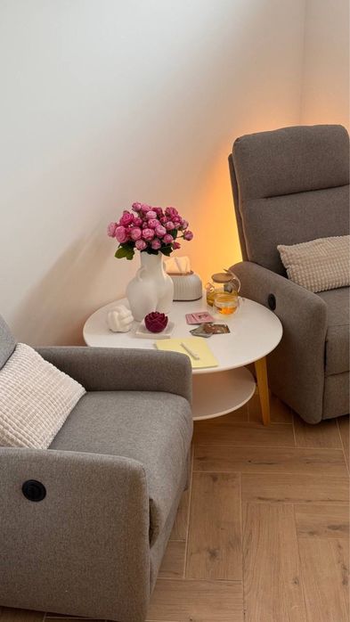 Крісла реклайнери багатопозиційні VONSILD електричне св.сірий