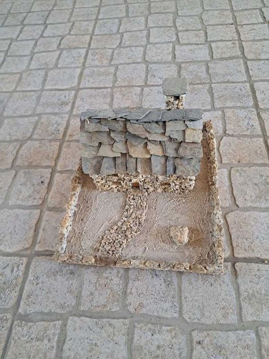 Casa artesanal em pedra