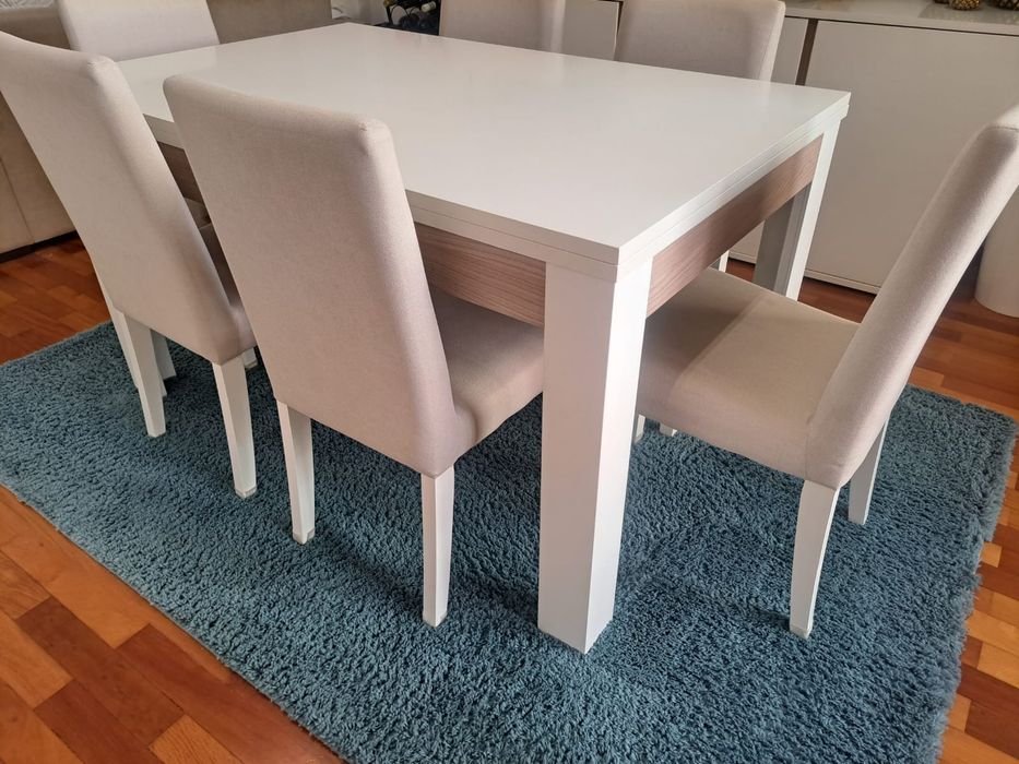 Mesa de sala jantar + 6 cadeiras