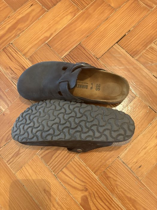 Birkenstock mules pretas originais
