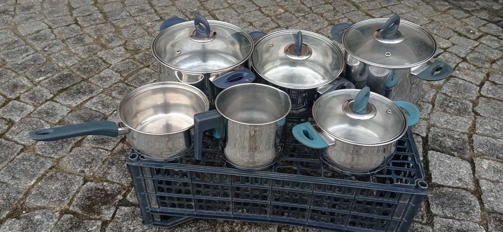 Trem de cozinha de 6 peças