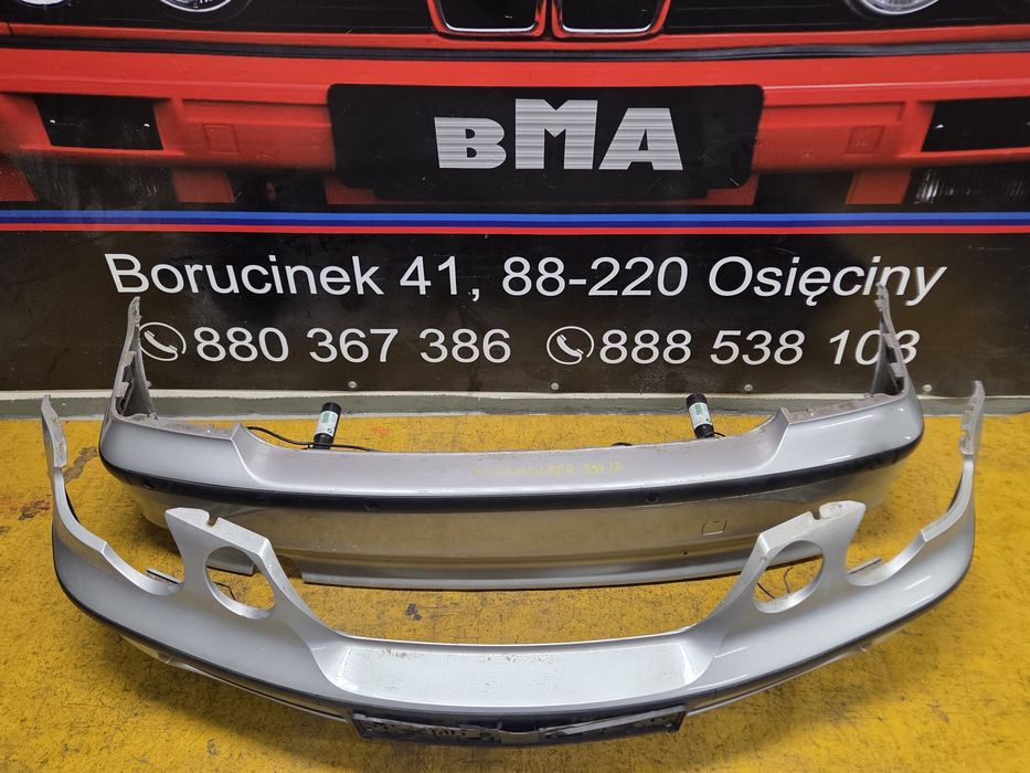 BMW E46 Compact Zderzak Przedni Przód Titansilber 354/7 Stan BDB Kompl