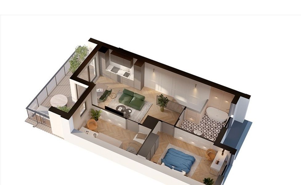 4 pokoje | 74 m² | ogród 64m ² | Standard Premium| Bez prowizji i pcc