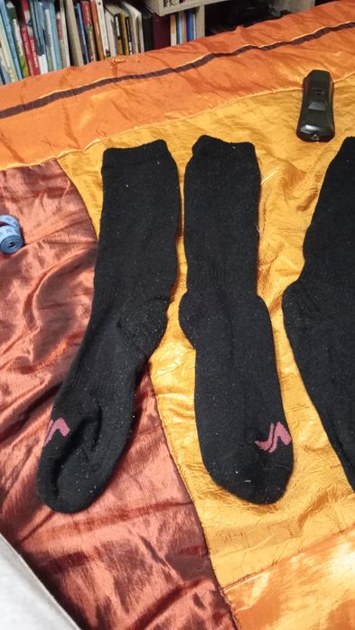 Zestaw dwóch par skarpetek narcierskich unisex 35/38