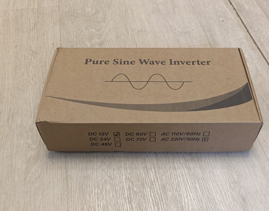 Інвертор KAIX 3000W SIN", перетворювач напруги 12V-220 V (Чистий сінус