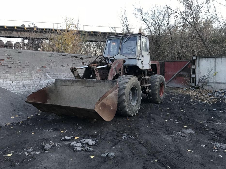 Разборка фронтального погрузчика Т-156К