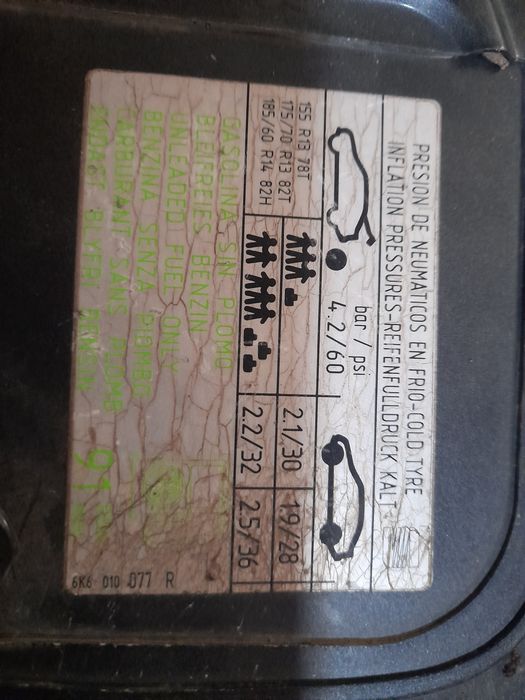 Tampa combustivel seat ibiza 6 k