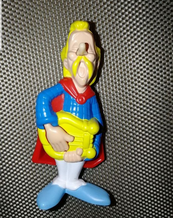 Snoopy  Figuras Astérix e Bardo topo de bolo Peanuts