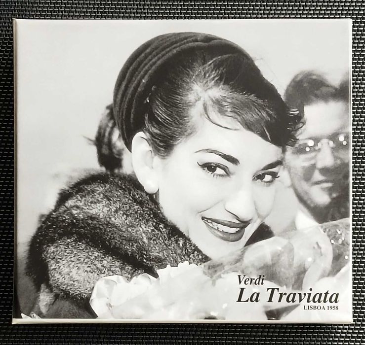 Verdi ‎- La Traviata [Lisboa 1958] - CD DUPLO - Box Set - Rara