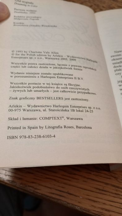 Kolorowe sny. Charlotte Vale Allen