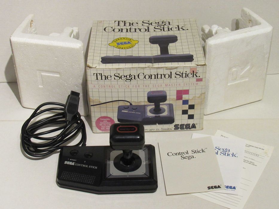 Control Stick para Sega Master System em caixa PT