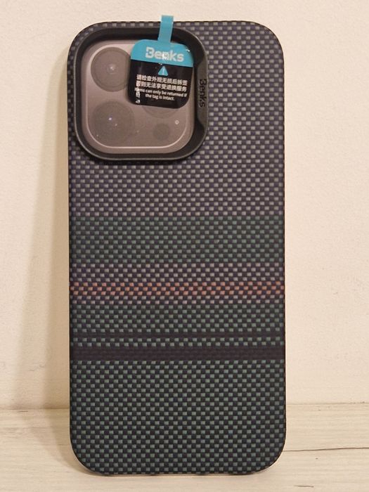 Benks Etui Magnetic Armor Air Aurora Kevlar 600D do Iphone 16 Pro
