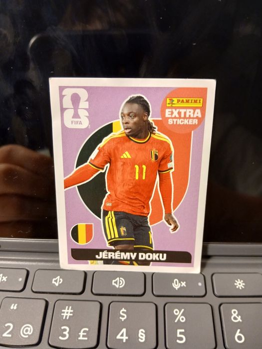 Carta legend regular(roxa) do Jérémy Doku [Copa do Mundo 2026]