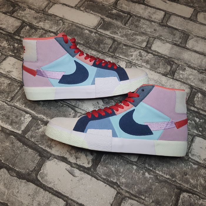 Кросівки Nike SB Air Zoom Blazer Mid Premium Mosaic 44р. 28см шкіра