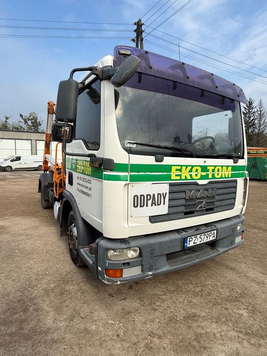 MAN TGL 8.180  Man TGL 8.180 bramowiec zabudowa palfinger