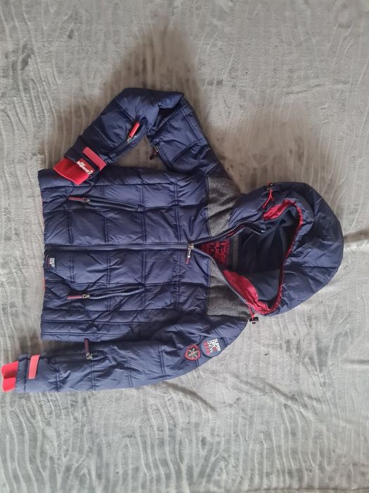 Kurtka zimowa granatowa SuperDry S