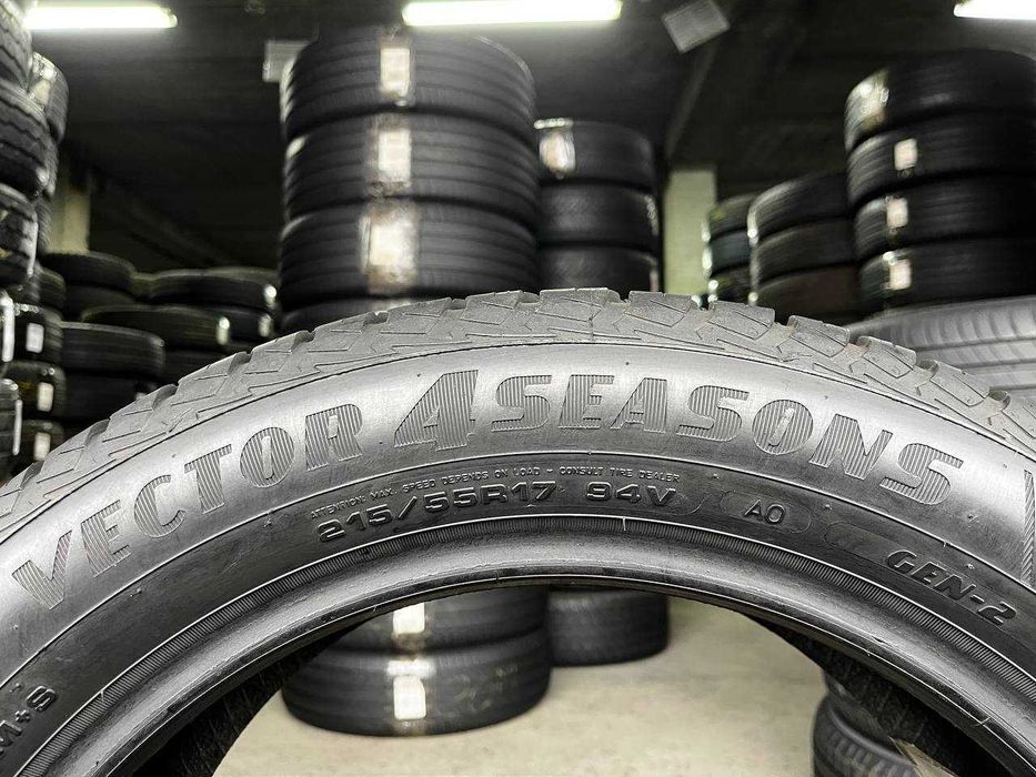Шини всесезонні бв 215/55 R17 GOODYEAR VECTOR 4 SEASONS GEN-2 6mm
