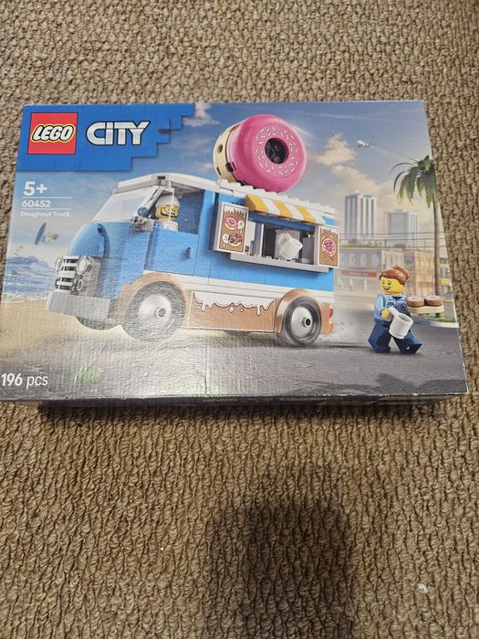 LEGO City 60452 Miasto 60452 Ciężarówka z pączkami