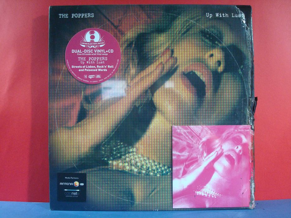 The Poppers - Up with Lust / LP / Ver Descrição / Ver Descrição
