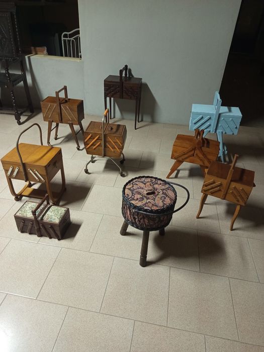 Várias velharias e antiguidades