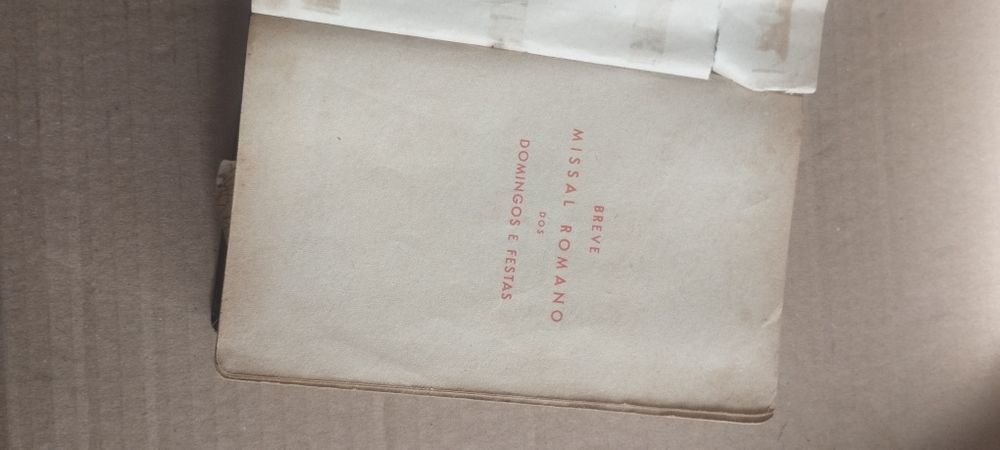 Breve missal romano dos domingos e festas