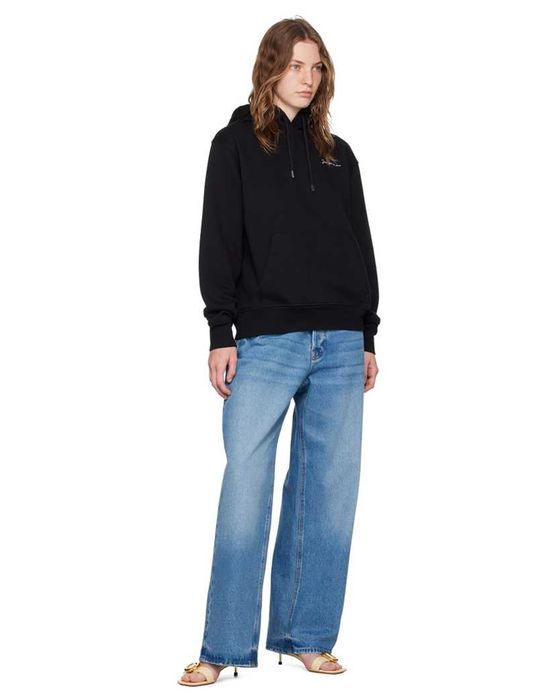 Худі Jacquemus Embroidered Logo Hoodie Black