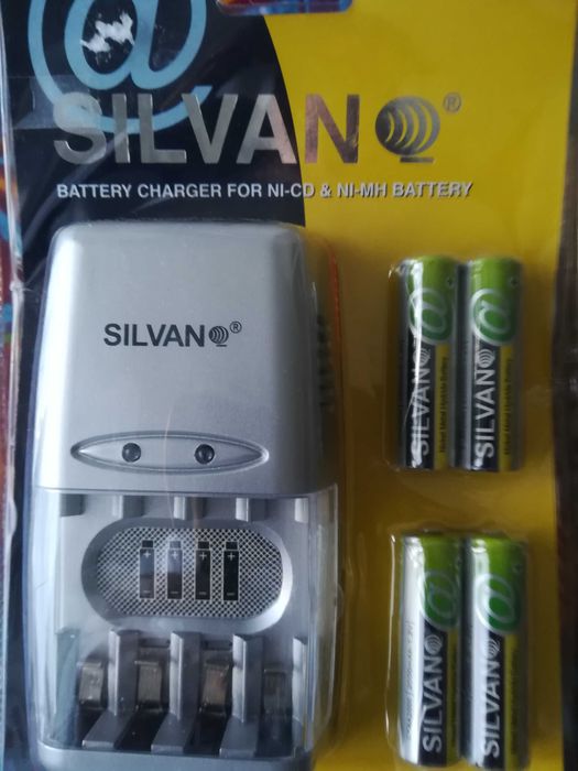 Super carregador de pilhas AA , a estrear