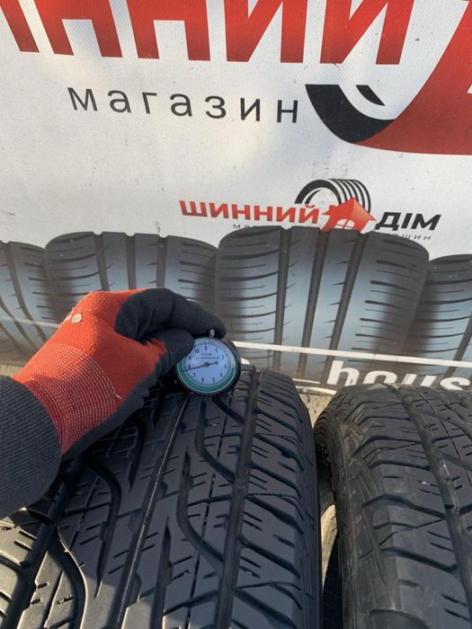 Шини 215/65 R16 пара Dunlop  7,7мм всесезон
