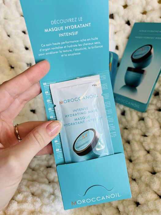 Незмивний зволожуючий кондиціонер маска для волосся Moroccanoil