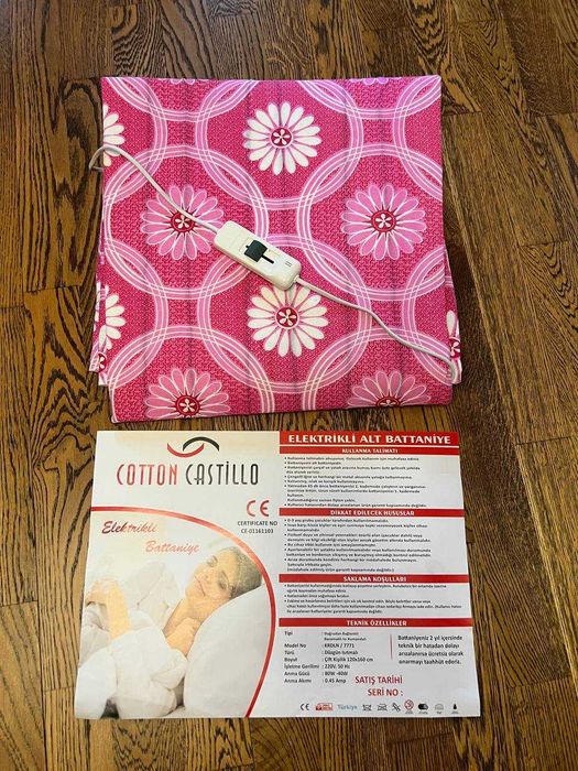 Електропростирадло Cotton Castillo 120×160
